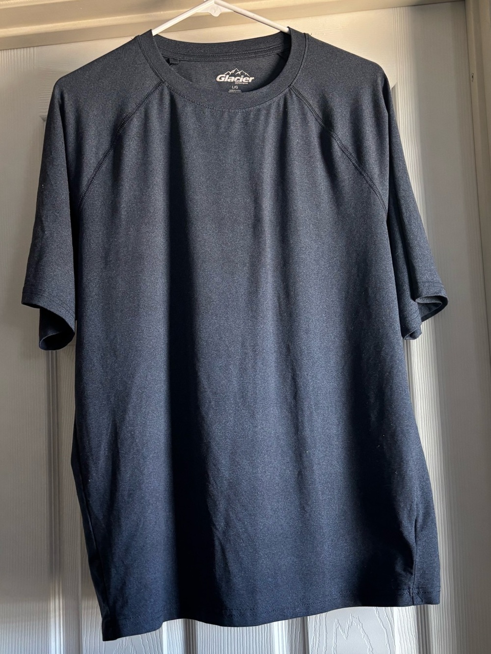 Glacier Performance Blue T-Shirt - Large